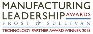 Frost & Sullivan, Manufacturing Leadership Award, Technology Partner 2015 Banner