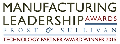 Frost & Sullivan, Manufacturing Leadership Award, Technology Partner 2015 Banner