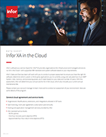 Infor XA Doc - Infor XA in the Cloud