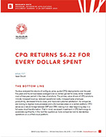 CPQ-CPQ Returns $6.22 for...