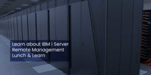 IBM i Series remote server management solution